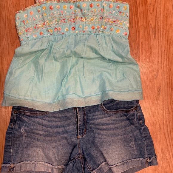 Cynthia Steffe Embroidered Empire Tank - Picture 12 of 12